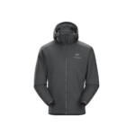 Arc'teryx アークテリクス アトム LT フーディ メンズ GLITCHダークグレー Atom LT Hoody Mens  化繊中わた/防風/高保温性/軽量/コンパクト収納 - Namche Bazar