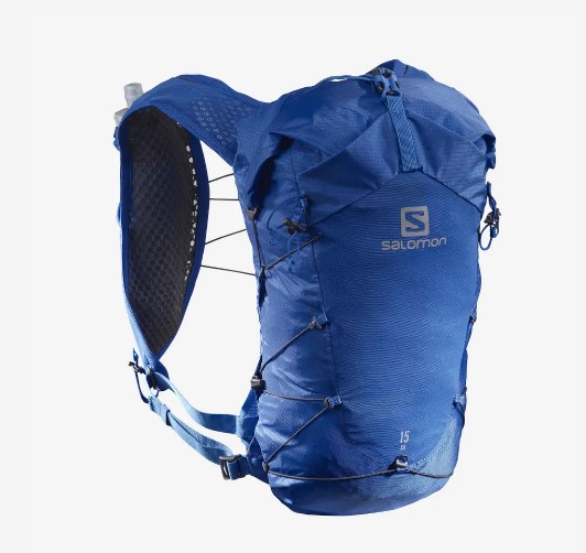 【特価30％OFF】SALOMON サロモン　XA15　BLUE/EBONY　ハイキングバックパック／フラスク付き | Namche Bazar