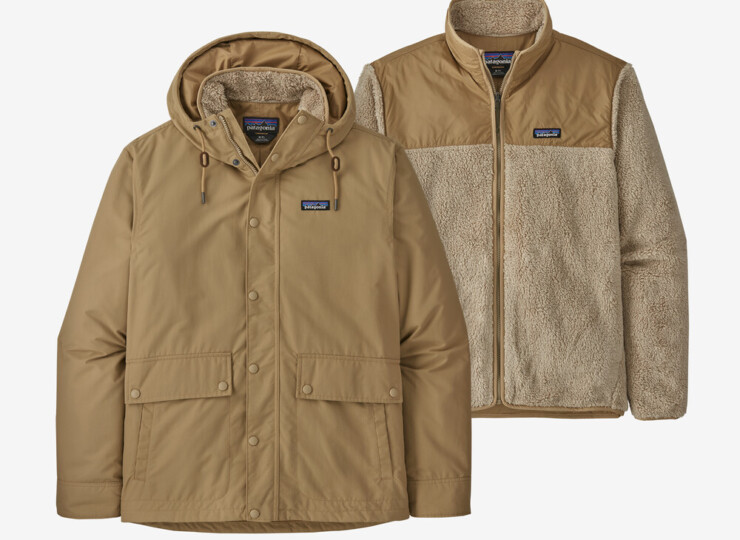 patagonia パタゴニア M'sイスマス 3in1ジャケット 2点セット/3ウェイ