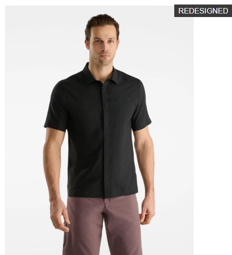 アークテリクス　スカイラインS/Sシャツ　Skyline SS Shirt Mens　Black　L08543000 | Namche Bazar
