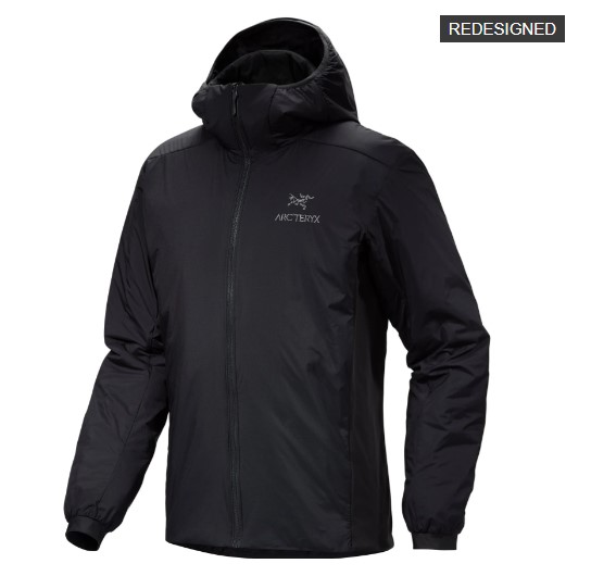 Arc'teryx アークテリクス Atom Hoody M アトム フーディ メンズ BLACK