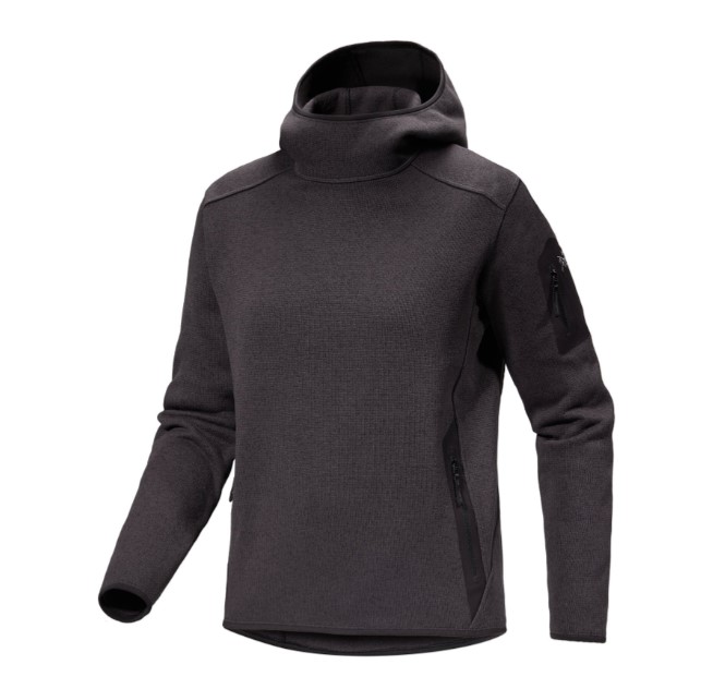 正規品 Arc’teryx アークテリクス コバート プルオーバー フーディ ウィメンズCovert Pullover Hoody W Black  Heather II - Namche Bazar