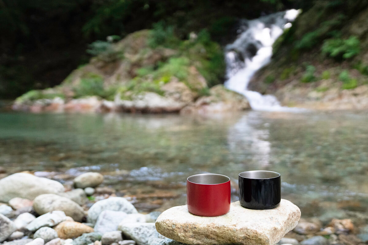 KIIK 麦工房】竹内洋岳監修 Kiik mug クッカー 漆 食器 アウトドア 漆